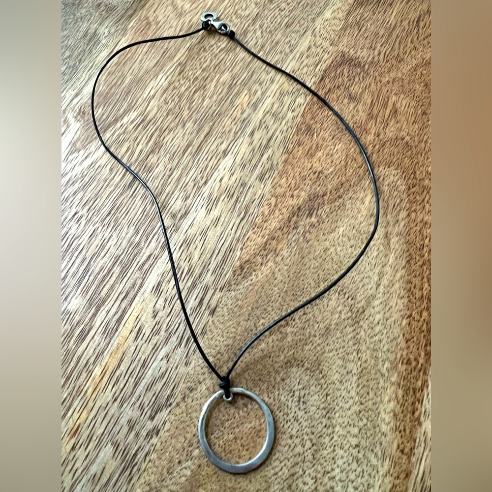 Silpada Sterling charm holder necklace